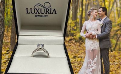 Lumiere Ring from Luxuria Diamonds